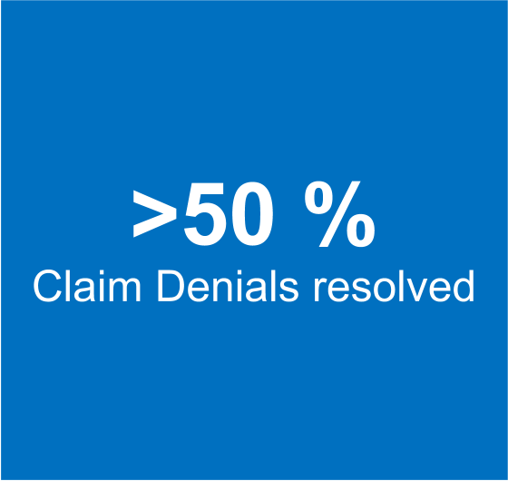 Chart showing reduction in BMI diagnosis claim denial value