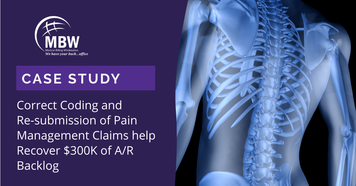 Case study: Resolving spinal cord stimulator claim denials in pain management